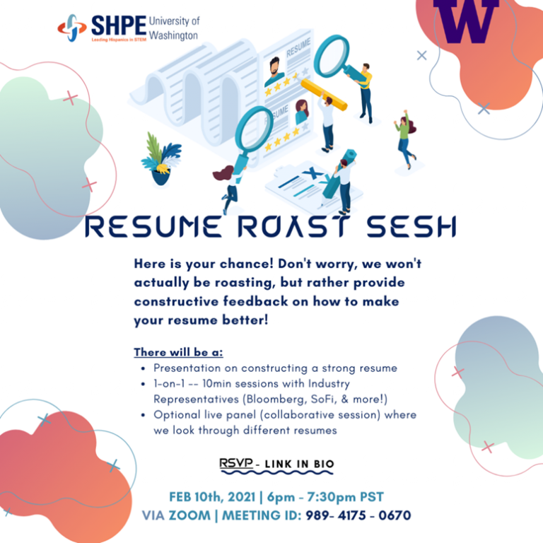 SHPE Resume Event ECE Advising Blog